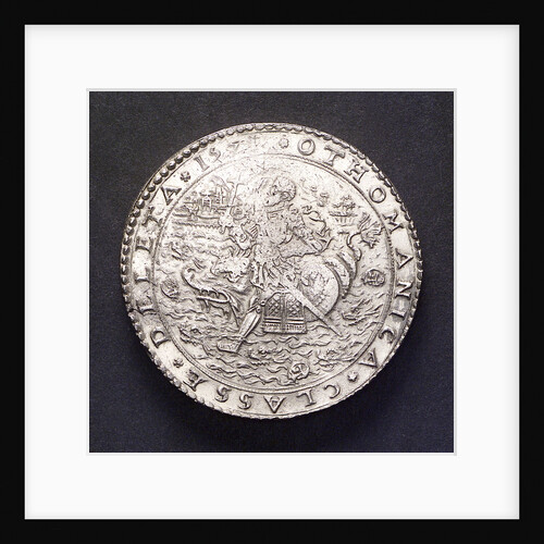 Medal commemorating the Battle of Lepanto, 1571; reverse by unknown