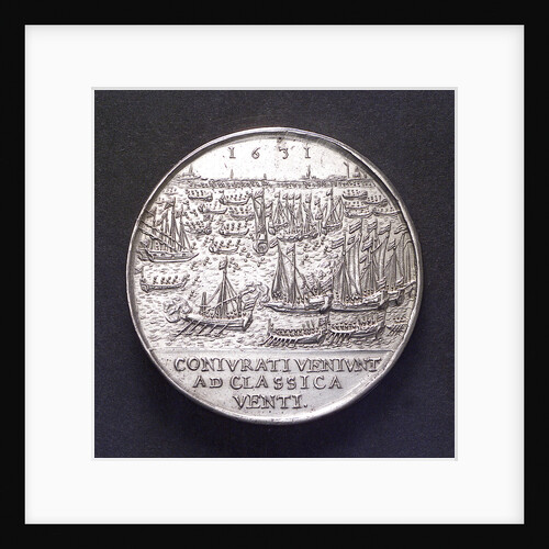 Medal commemorating the Spanish fleet captured at the Slaak, 1631; reverse by A. Verbeeck