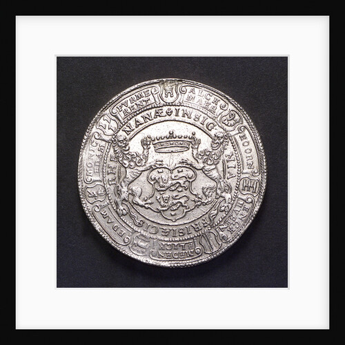 Medal commemorating sea trade revived, 1596; reverse by unknown