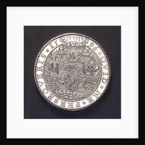 Medal commemorating the Allied expedition to Cadiz, 1596; reverse by unknown