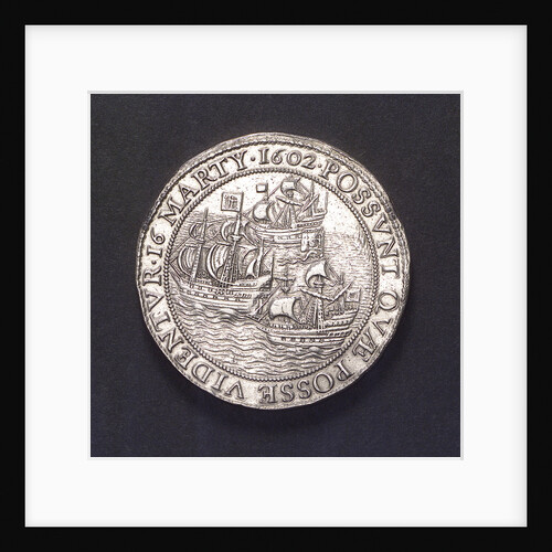 Medal commemorating the capture of the Spanish galleon 'St Jacob' off St Helena; reverse by unknown