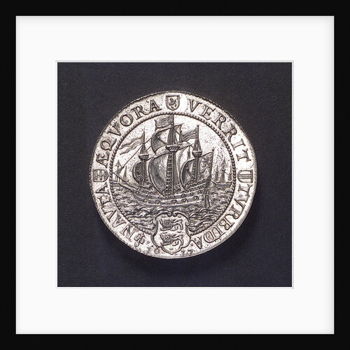 Medal commemorating the capture of the Spanish galleon 'St Jacob' off St Helena; reverse by unknown