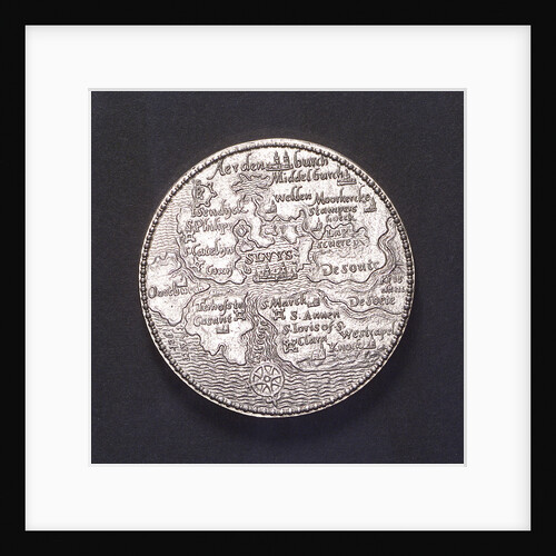 Medal commemorating the defence of Sluys and Ostend, 1603; obverse by unknown