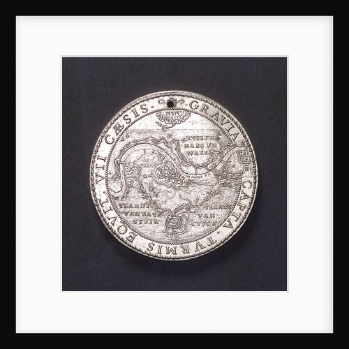Medal commemorating the action off the Goodwin Sands, 1602; obverse by unknown