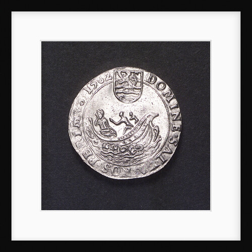 Counter commemorating Dutch peril, 1562; obverse by unknown