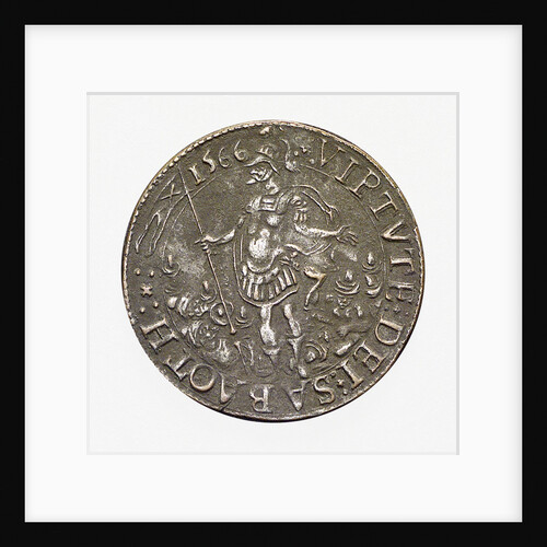 Counter commemorating Malta delivered from the Turks; obverse by unknown