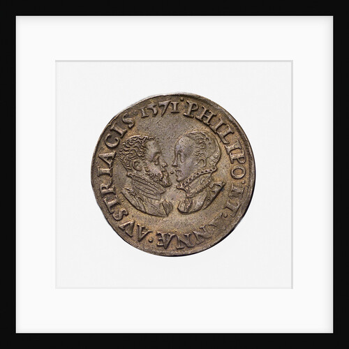 Counter commemorating the Battle of Lepanto, 1571; obverse by unknown