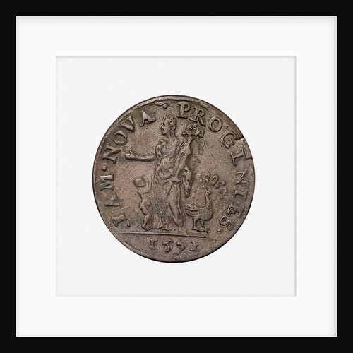 Counter commemorating the Battle of Lepanto, 1571; obverse by unknown