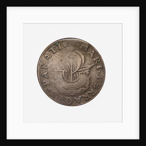 Counter commemorating preparations for war in 1582; reverse by Unknown