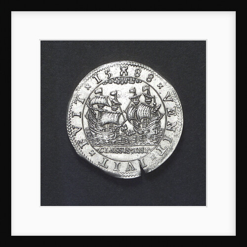 Counter commemorating the defeat of the Spanish Armada, 1588; obverse by unknown