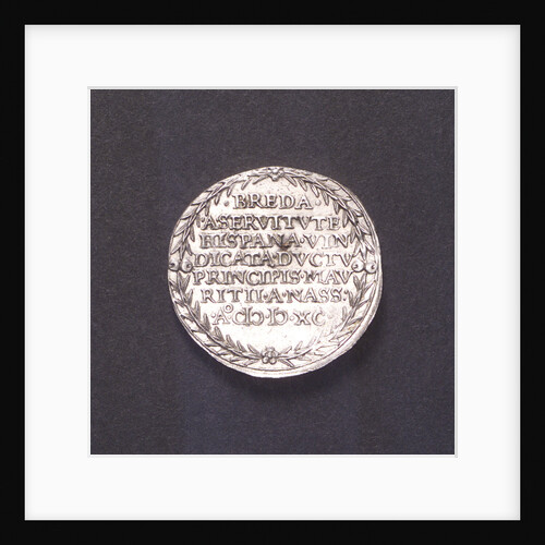 Counter commemorating the capture of Breda, 1590; reverse by unknown