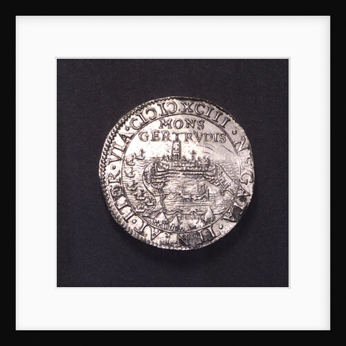 Counter commemorating the capture of Gertruidenberg, 1593; obverse by unknown