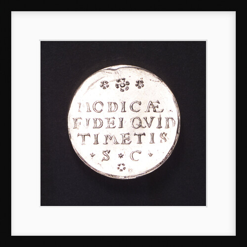 Counter commemorating the defeat of the Dutch fleet under Admiral Houtain, 1606; reverse by unknown