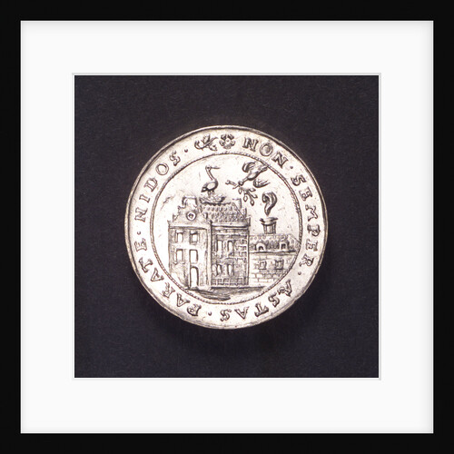 Counter commmemorating preparations by sea and land, 1591; obverse by unknown