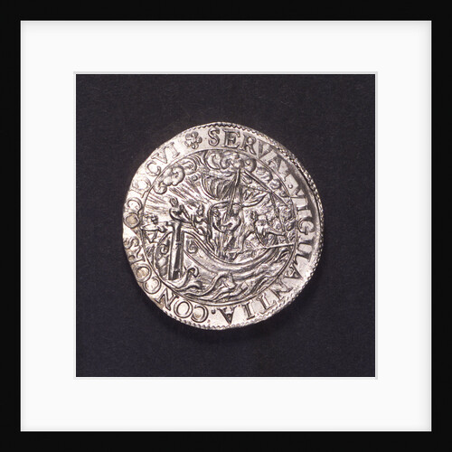 Counter commemorating the defeat of the Dutch fleet under Admiral Houtain, 1606; obverse by unknown