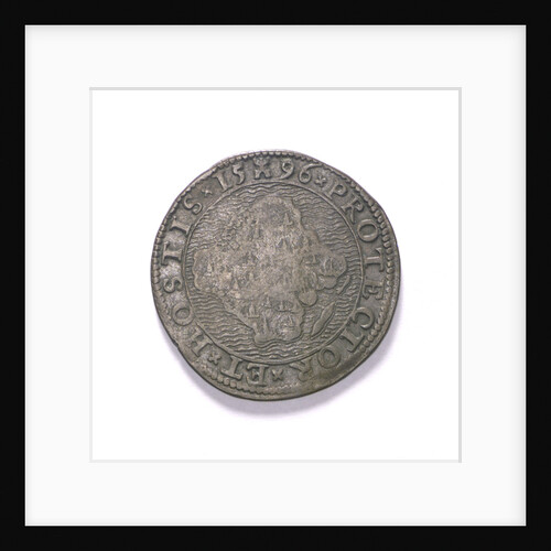 Counter commemorating the Allied expedition to Cadiz, 1596; obverse by unknown