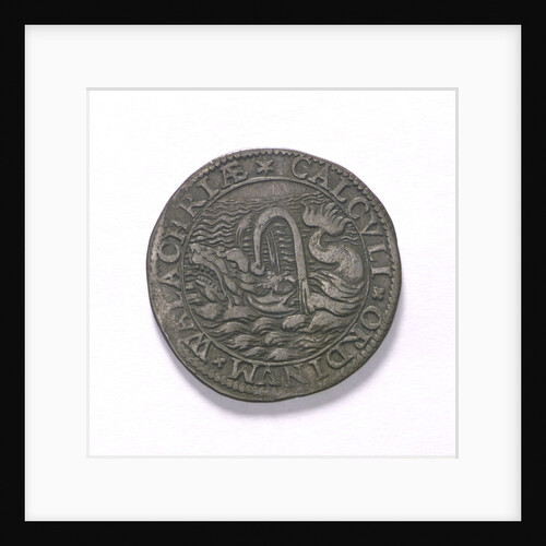 Counter commemorating the Allied expedition to Cadiz, 1596; reverse by unknown
