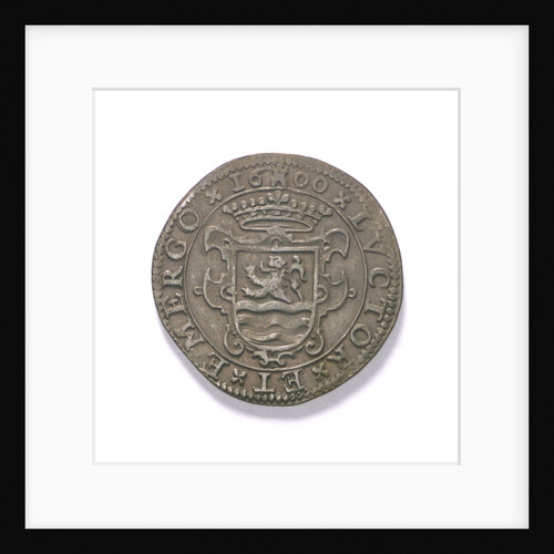 Counter commemorating the Battle of Nieuport, 1600; reverse by unknown
