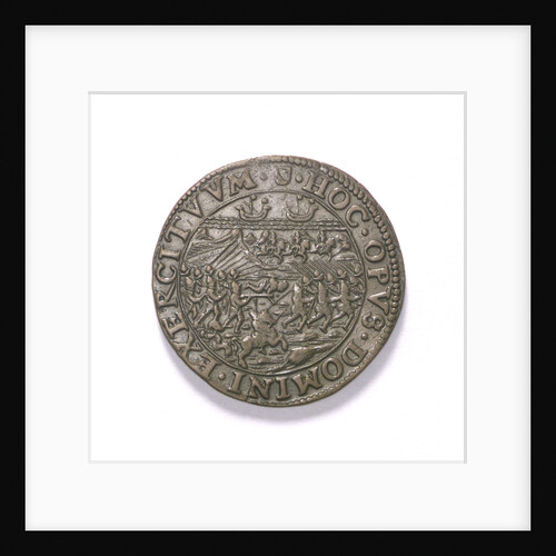 Counter commemorating the Battle of Nieuport, 1600; obverse by unknown