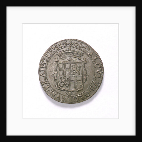 Counter commemorating the Battle of Nieuport, 1600; reverse by unknown