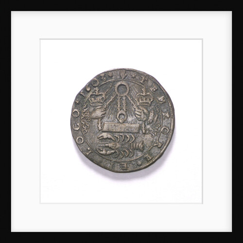 Counter commemorating the siege of Ostend, 1603; reverse by unknown
