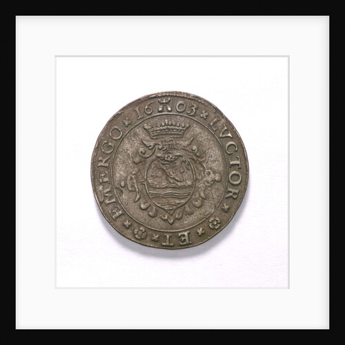 Counter commemorating the Spanish defeat off Sluys, 1603; reverse by unknown
