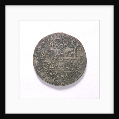 Counter commemorating the Spanish defeat off Sluys, 1603; obverse by unknown