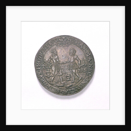 Counter commemorating the Treaty of Twelve Years, 1609; obverse by unknown