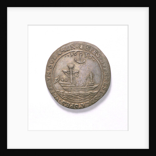 Counter commemorating hopes for peace, 1630; obverse by Unknown