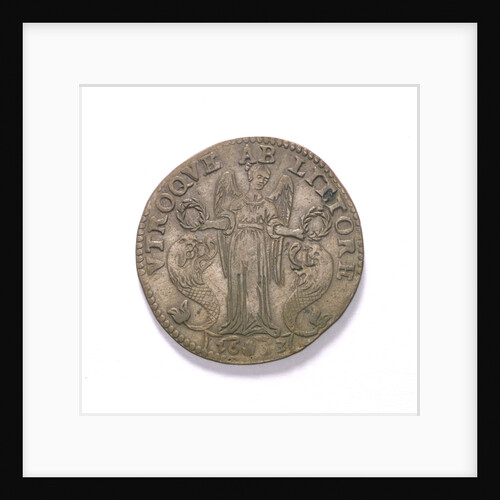 Counter commemorating the capture of Dunkirk and Barcelona, 1653; reverse by unknown
