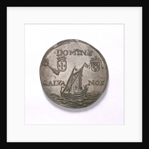 Counter commemorating the state in danger, 1678; obverse by unknown