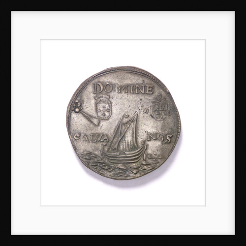 Counter commemorating the state in danger, 1678; obverse by unknown