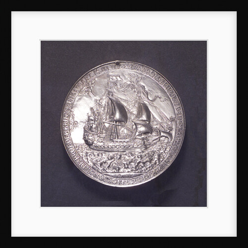 Medal commemorating the Peace of Westminster, 1654; reverse by O.M.