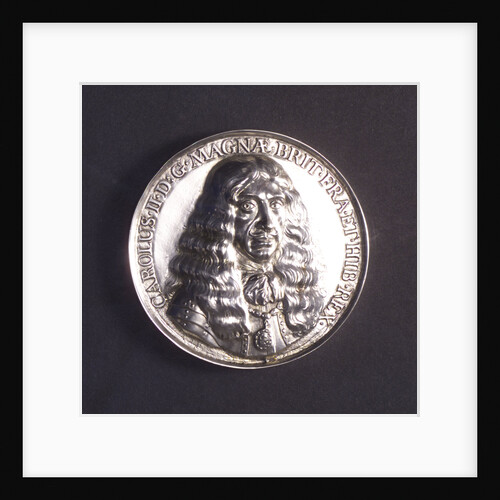 Medal commemorating the embarkation at Scheveningen of King Charles II, 1660; obverse by P. van Abeele