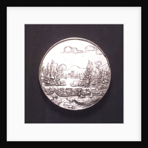 Medal commemorating the Battle of Bergen, 1665; obverse by J. Pool