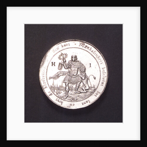 Medal commemorating the Battle of the Four Days, 1666; obverse by van der Wey