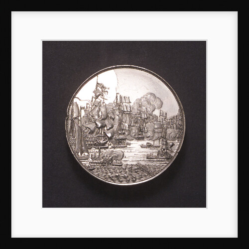 Medal commemorating the Battle of the Four Days, 1666; obverse by J. Pool