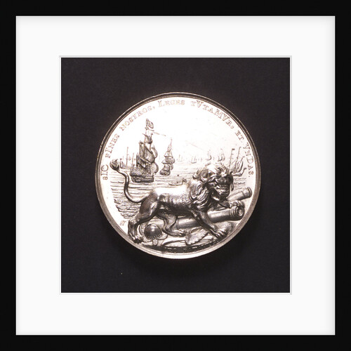 Medal commemorating the Peace of Breda, 1667; obverse by J. Lutma