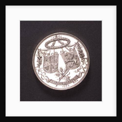 Medal commemorating the Peace of Breda, 1667; reverse by C. Adolfszoon