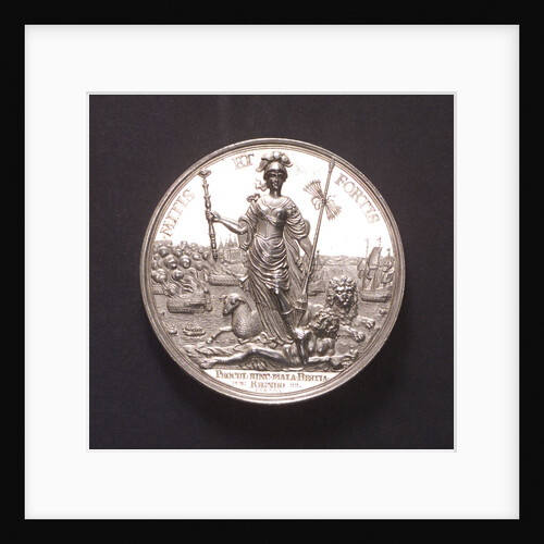 Medal commemorating the Peace of Breda, 1667; obverse by C. Adolfszoon