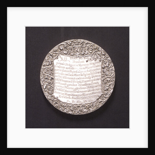 Medal commemorating the Peace of Breda, 1667; reverse by J. Looff
