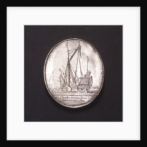 Medal commemorating the death of Captain Dirck Gerritsen Witte Paert, 1667; reverse by unknown
