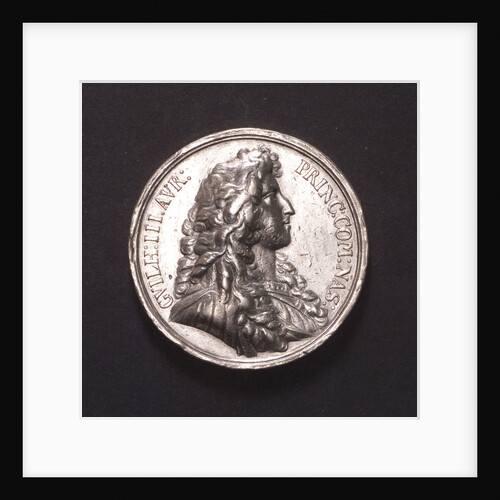 Medal commemorating William of Orange appointed Captain-General and Admiral, 1672; obverse by Unknown