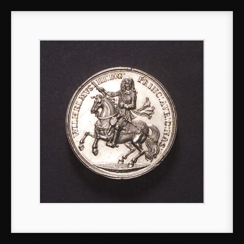 Medal commemorating William of Orange appointed Captain-General and Admiral, 1672; obverse by unknown