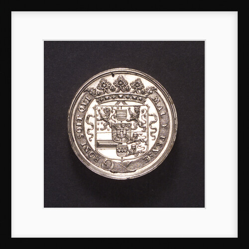 Medal commemorating William of Orange appointed Captain-General and Admiral, 1672; reverse by unknown