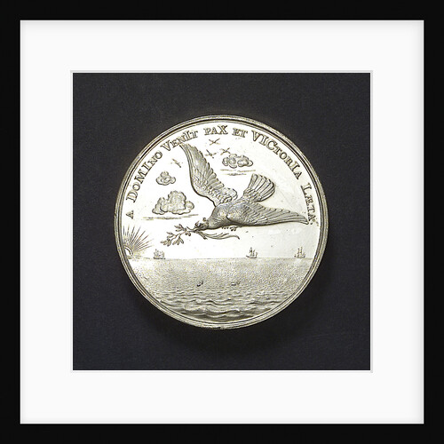 Medal commemorating the Peace of London, 1674; reverse by unknown