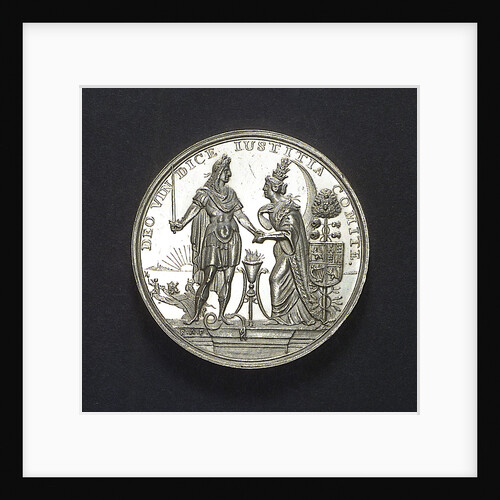 Medal commemorating the landing of William of Orange at Torbay, 1688; obverse by R. Arondeaux