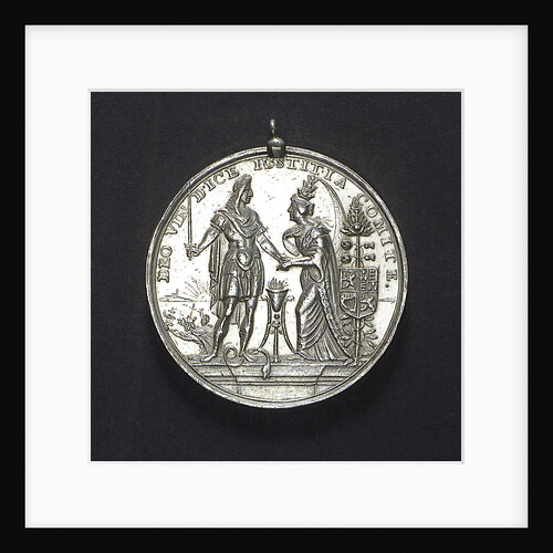 Medal commemorating the landing of William of Orange at Torbay, 1688; obverse by R. Arondeaux