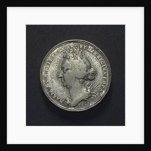 Medal commemorating Queen Mary Regent and the repair of the fleet; obverse by J. Smeltzing