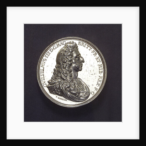 Medal commemorating the Battle of La Hogue, 1692; obverse by J. Boskam